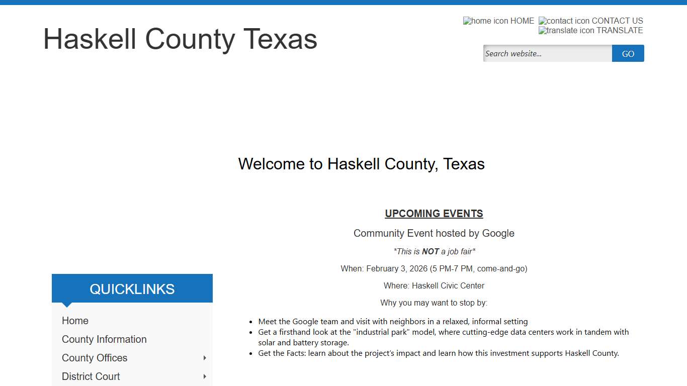 Haskell County, Texas